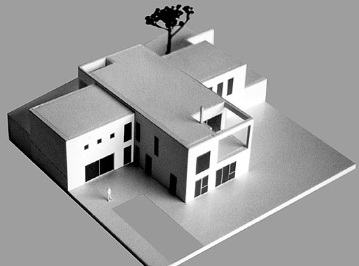 Modell  Wohnhaus U.
